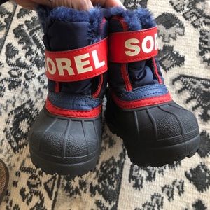 Sorel winter boots- toddler size 4